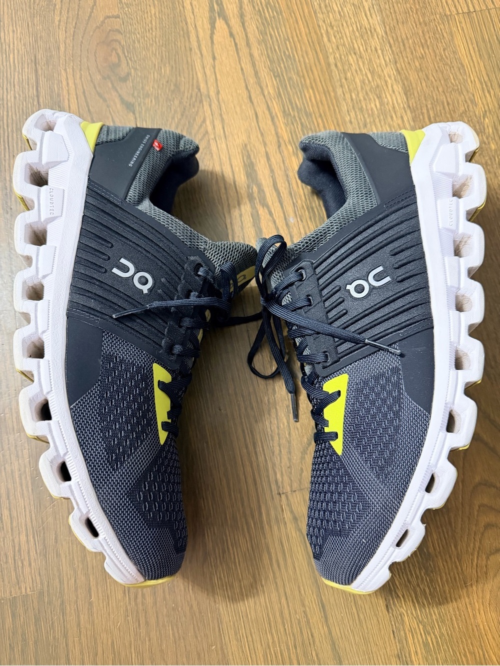 On Running Cloudswift 'Magnet Black Citron Yellow' Men’s 12 - Picture 5 of 11
